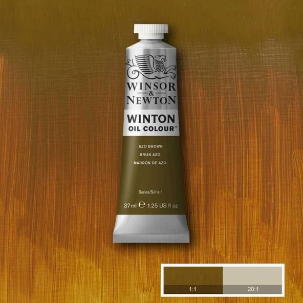 Winsor&Newton Winton Yağlı Boya 37ml Azo Brown 389 ürün görseli