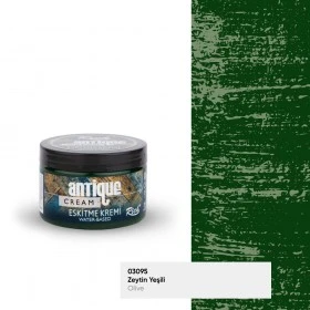 Rich Eskitme Kremi 4008 Zeytin Yeşili 150 Cc Antique Cream ürün görseli 1
