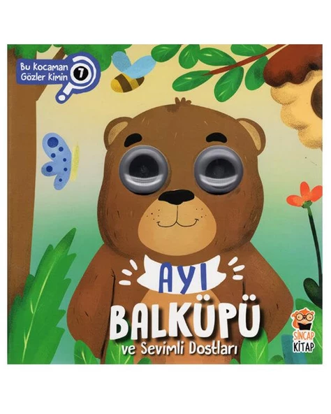 Ayı Balküpü ve Sevimli Dostları Bu Kocaman Gözler Kimin ürün görseli