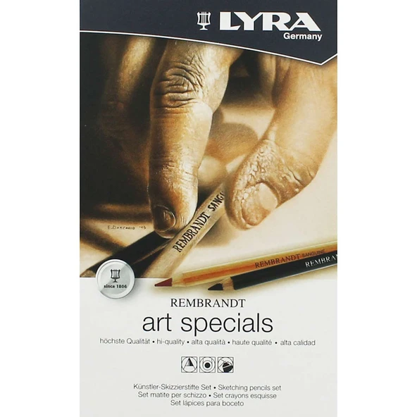 Lyra Rembrandt Art Specials Eskiz Seti 12'li 2051120 ürün görseli 1