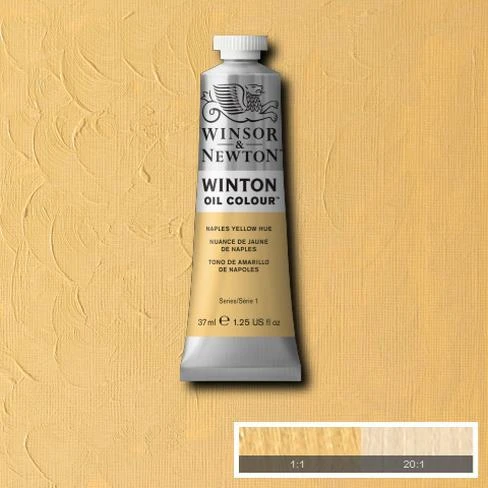 Winsor&Newton Winton Yağlı Boya 37ml Naples Yellow 422 (29) ürün görseli 1