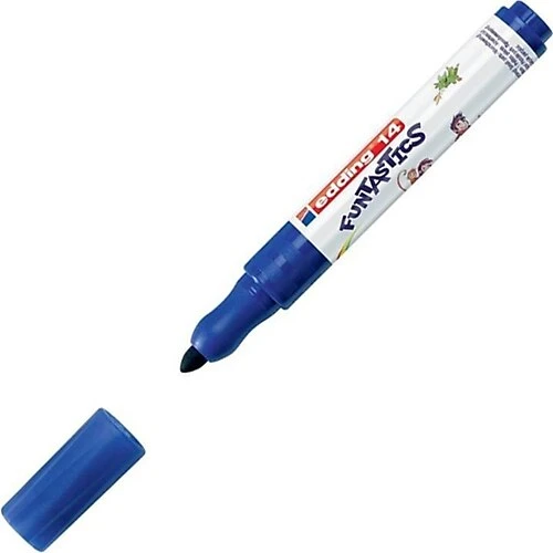 Edding 14 Keçe Uçlu Kalem Funtastics Kalın-Mavi ürün görseli 1