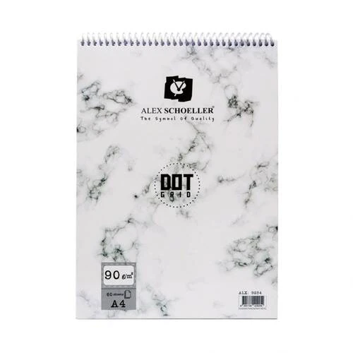 Alex Dot Grıd Çizim Defteri 90gr 60 Yaprak A4 ürün görseli 1