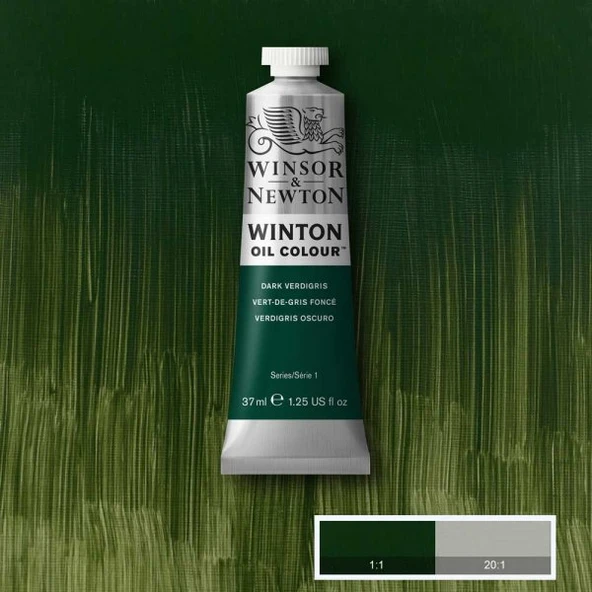 Winsor&Newton Winton Yağlı Boya 37ml Dark Verdigris  405