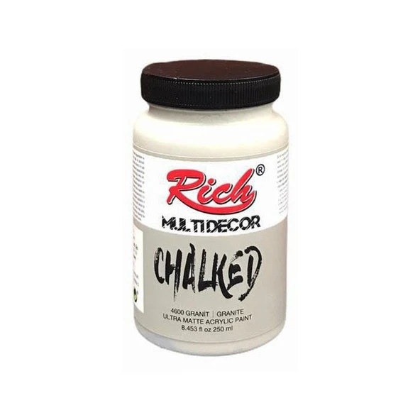 Rich Multi Decor Chalked Boya 250 Ml Granit ürün görseli 1