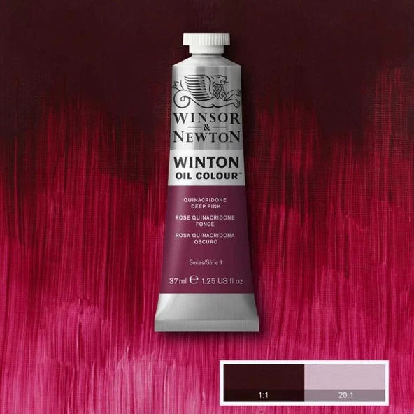 Winsor&Newton Winton Yağlı Boya 37ml Quinacridone Deep Pink 250 ürün görseli 1