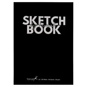 Fanart Academy Sketch Book A5 Siyah 80gr Sert Kapak 96 Yaprak ürün görseli 1