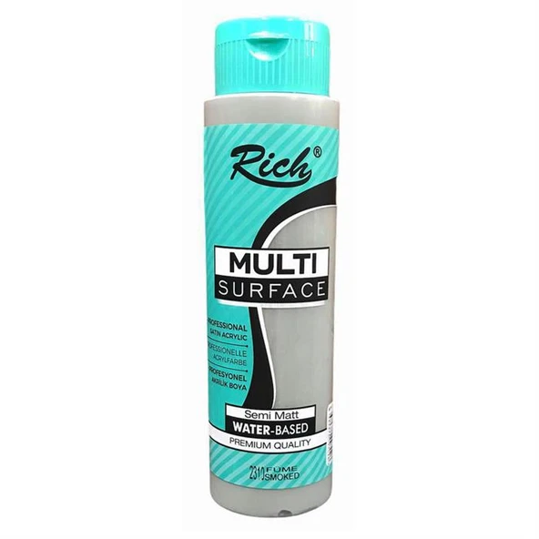 Rich Multi Surface Akrilik Boya 500 ml 2310 Füme - Resim 2