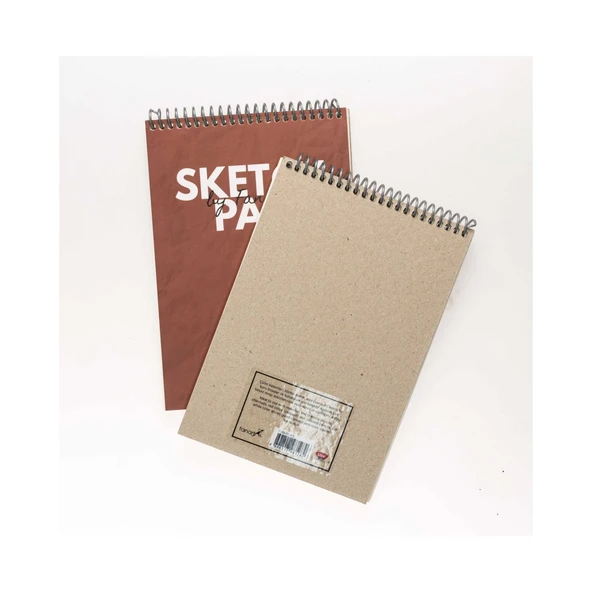Fanart Academy Sketch Pad A5 Bordo 80gr Spiralli 50 Yaprak ürün görseli 1