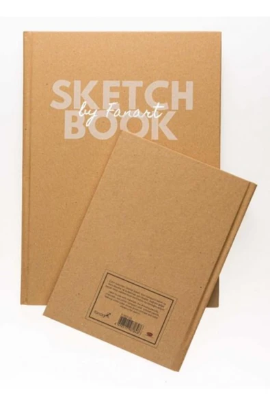 Fanart Academy Sketch Book A4 Kraft 80gr Sert Kapak 96 Yaprak