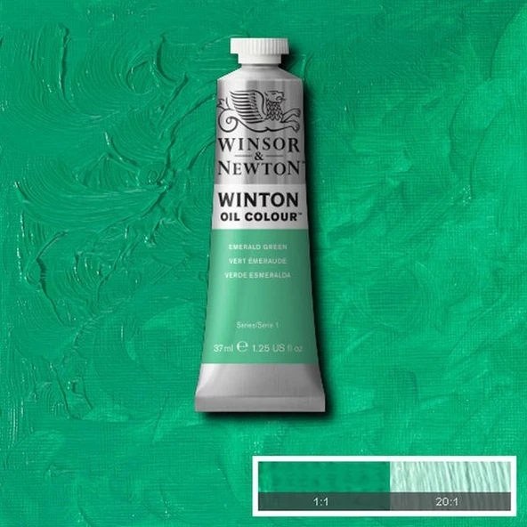 Winsor&Newton Winton Yağlı Boya 37ml Emerald Green 241 (18)