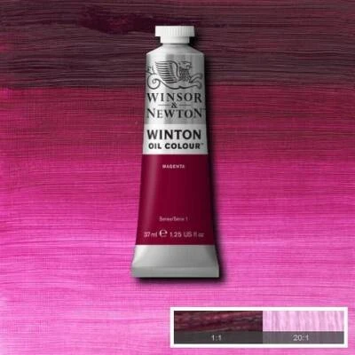 Winsor&Newton Winton Yağlı Boya 37ml Magenta 380 (28) ürün görseli