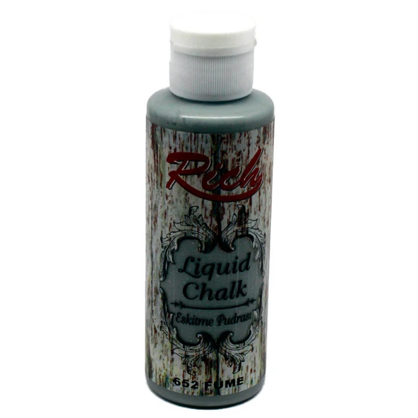 Rich Eskitme Pudrası 120cc No:652 Füme (Liquid Chalk- Küf efekti verir) ürün görseli 1