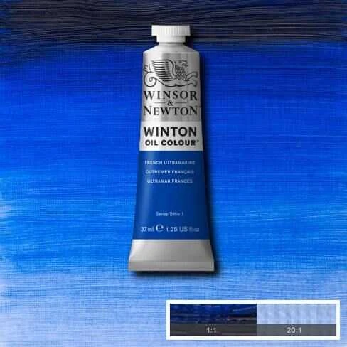 Winsor&Newton Winton Yağlı Boya 37ml French Ultramarine 263 (21) ürün görseli 1