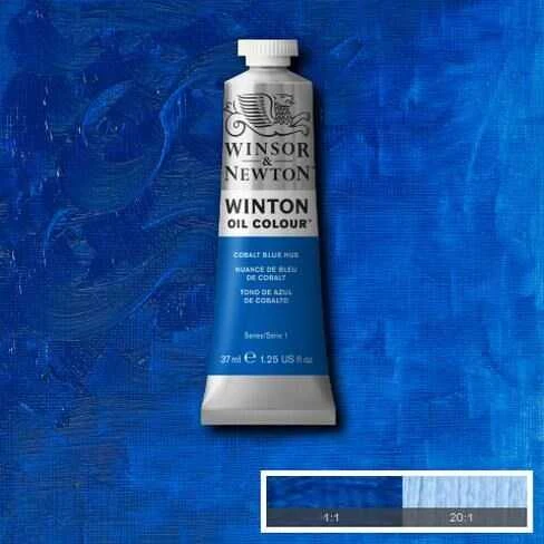 Winsor&Newton Winton Yağlı Boya 37ml Cobalt Blue Hue 179 (15) ürün görseli 1