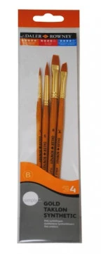 Daler Rowney Simply Taklon Fırça Seti 4’lü 216920400