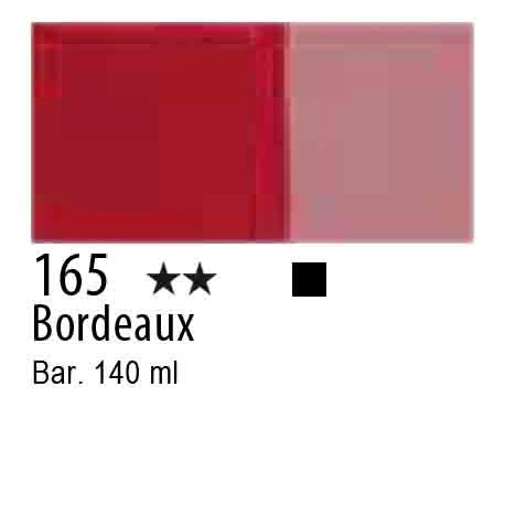 Maimeri Acrilico Akrilik Boya 500ml No: 165 Bordeaux - Resim 2
