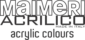 Maimeri Acrilico Akrilik Boya 500ml No: 165 Bordeaux - Resim 3