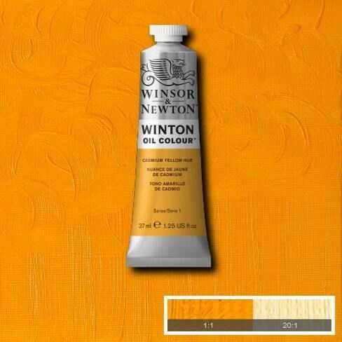 Winsor&Newton Winton Yağlı Boya 37ml Cadmium Yellow Hue 109 (9) ürün görseli 1