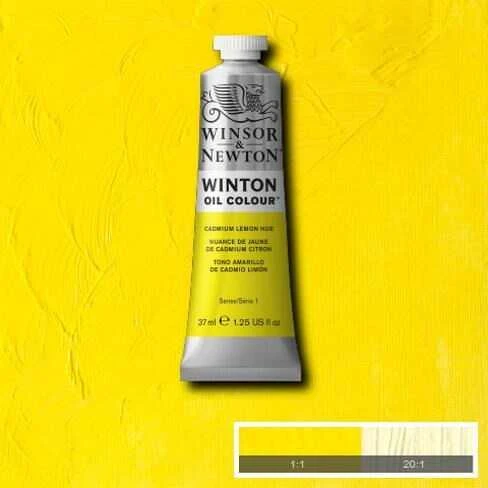 Winsor&Newton Winton Yağlı Boya 37ml Cadmium Lemon Hue 087 (7) ürün görseli 1