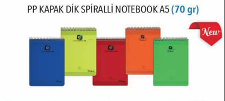 Alex Schoeller PP Kapak Bloknot A5 80 yp Çizgili ürün görseli