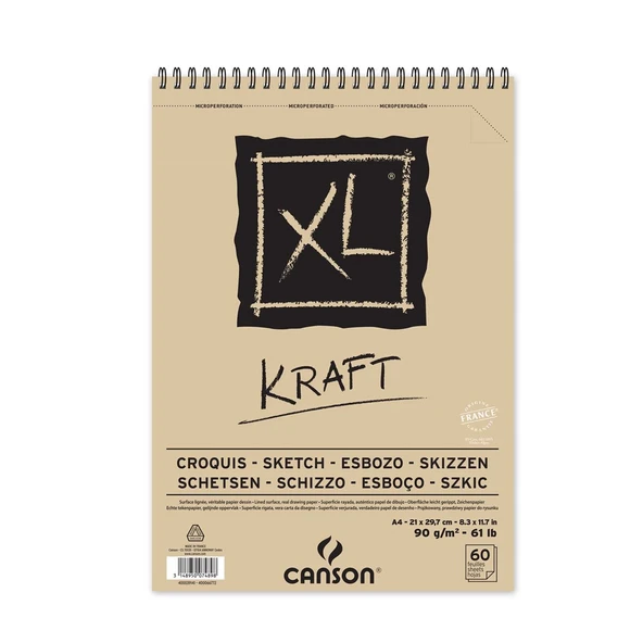 Canson XL Kraft Defter A4 90 g 60 Yaprak ürün görseli