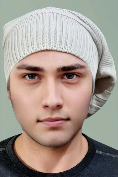2'li  Erkek Kışlık Triko Örgü Bere ve Boyunluk - 4