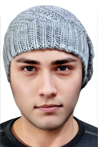 Erkek Örgü Triko Kışlık Bere - 2