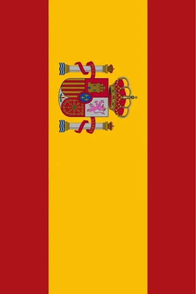 İspanya Bayrağı  30x45 cm. - Resim 6