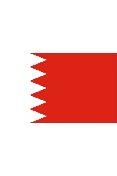 Bahreyn Gönder Bayrağı  100x150 cm. - Resim 3