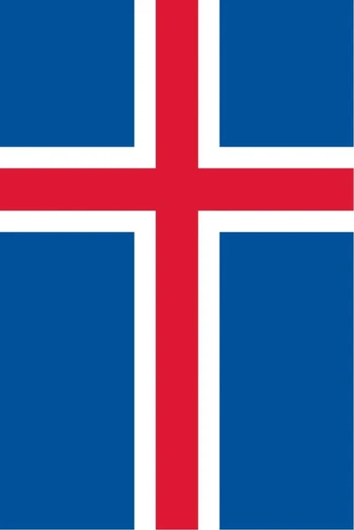 İzlanda Gönder Bayrağı  100x150 cm. - Resim 6