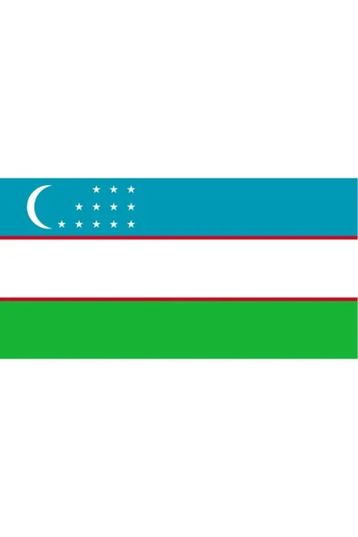 Özbekistan Bayrağı  50x75 cm.
