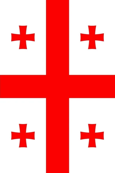 Gürcistan Gönder Bayrağı  100x150 cm. - Resim 8