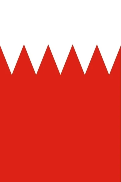 Bahreyn Gönder Bayrağı  100x150 cm. - Resim 8