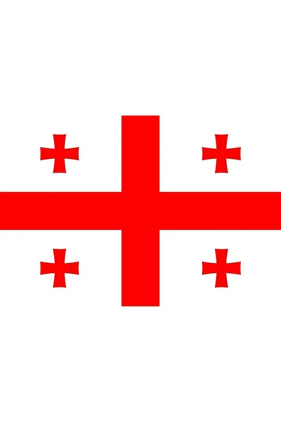 Gürcistan Gönder Bayrağı  100x150 cm. ürün görseli