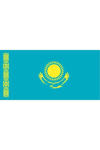 Kazakistan Bayrağı  50x75 cm.