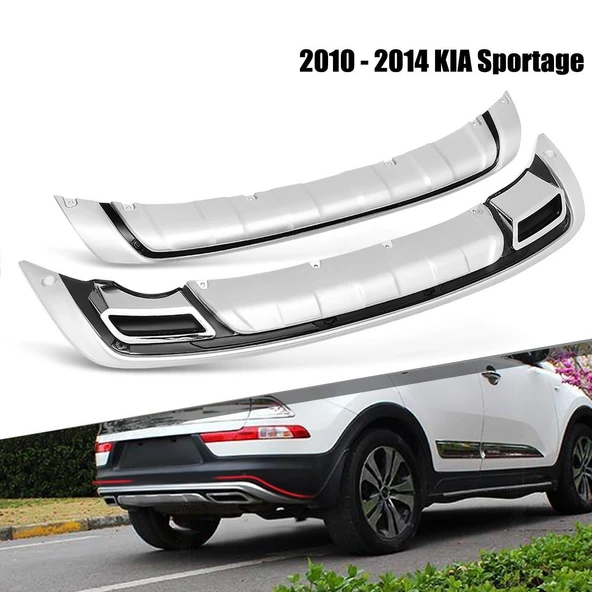 Kia Sportage Uyumlu 2010 2014 Ön Arka Difüzör