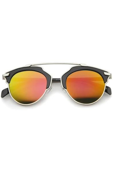 High SunGlasses Gold Güneş Gözlüğü - Resim 2