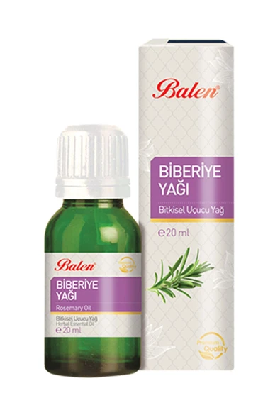 Biberiye Yağı 20ml Içilebilir Doğal Bitkisel Uçucu Yağ Yağ