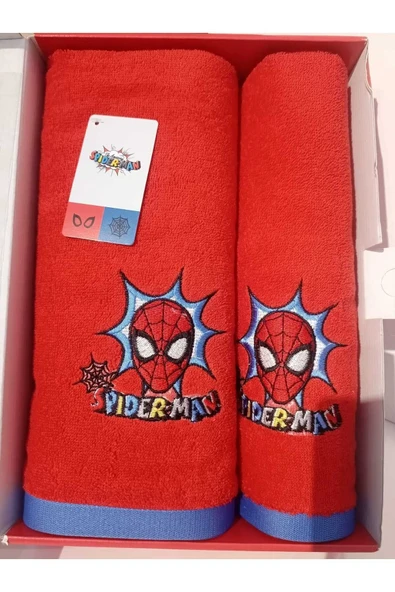 ÖZDİLEK DSNY SPİDERMAN RED KIRMIZI BANYO SETİ