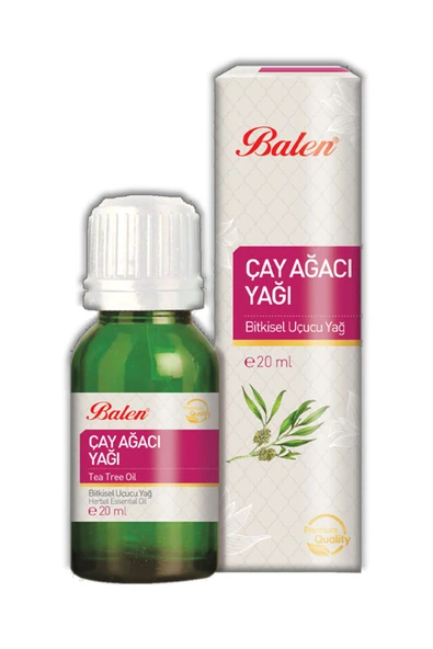 Çay Ağacı Yağı-hint Defnesi Yağı (DİSTİLASYON) 20 ml