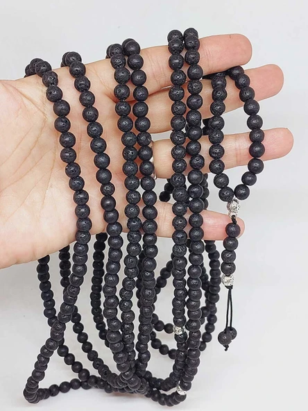 Lav Taşı 500'lük Zikir Tesbihi 6mm (1868) - Resim 2