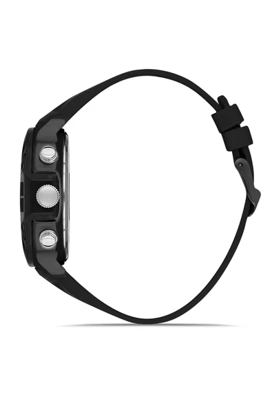 Klasik Kadran Silikon Kordon Unisex Kol Saati - 3