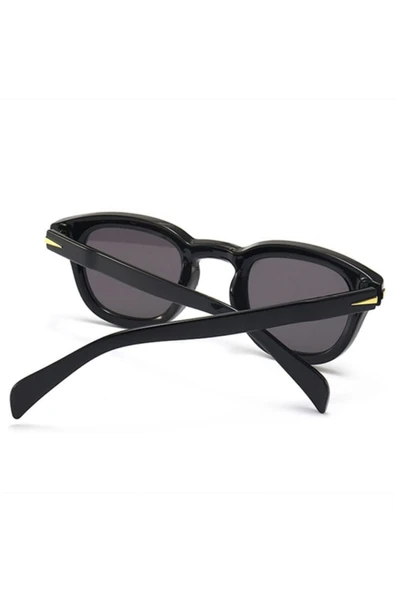 Beqa Kare Anahtar Model Gold Metal Detaylı Kadın Güneş Gözlüğü - Resim 2