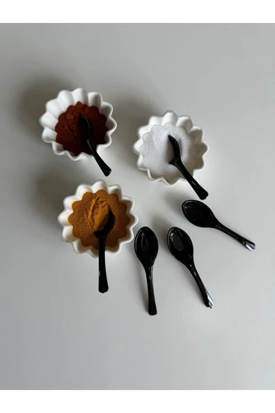 12’li Organik Baharat-reçel Ve Sos Kaşığı Kaşığı Kahvaltılık Set - 3