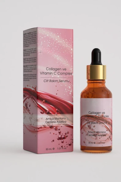 STD Collagen ve Vitamin C Complex Cilt Bakım Serumu 30 ml Klasik