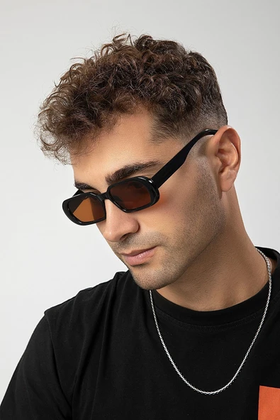 Elips Model Kemik Çerçeve Erkek Güneş Gözlüğü - Resim 2