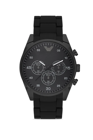 Dekoratif Kadran Silikon Kordon Erkek Kol Saati - 2