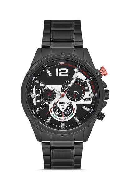 Dekoratif Kadran Metal Kordon Erkek Kol Saati - 2