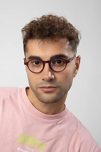 Yuvarlak Model Erkek B-block Mavi Işık Korumalı Gözlük ürün görseli